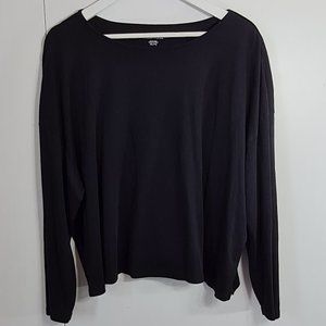 Eileen Fisher Crop Long Sleeve Top XXL